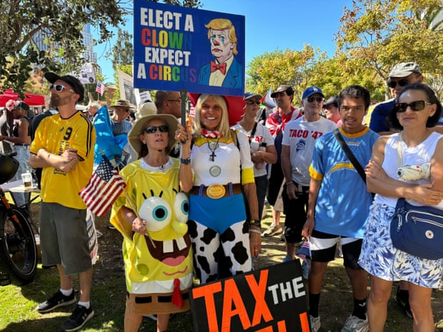 No Kings protesters on their hopes for resistance movement against Trump ‘If we lose momentum we lose the fight’