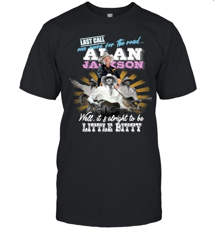 Alan Jackson One More For The Road Little Bitty T-Shirt