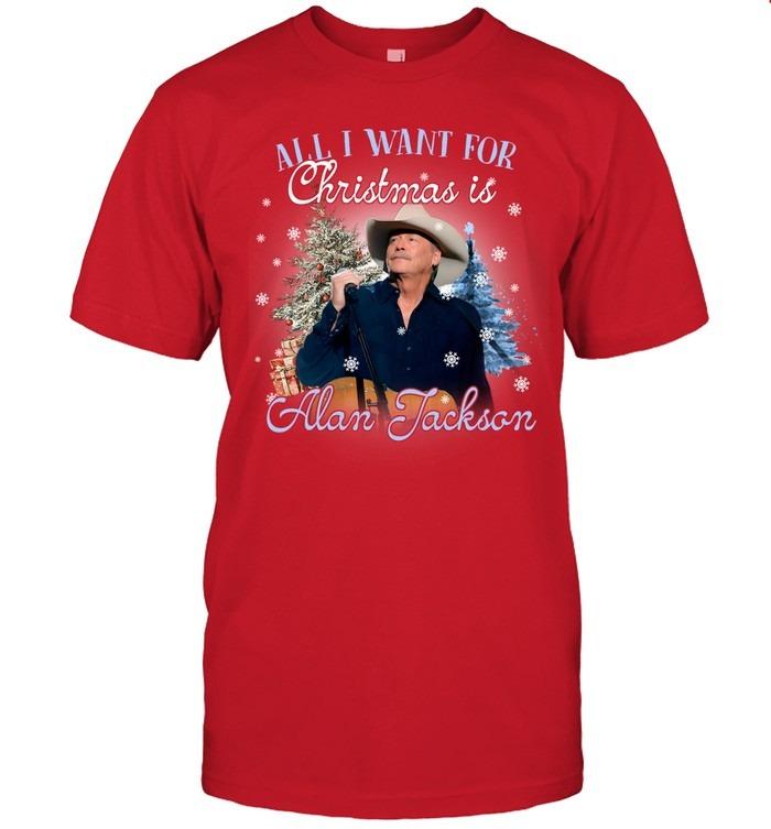 Alan Jackson Signature Black And White Music Fan T-Shirt