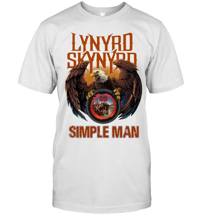 Lynyrd Skynyrd Simple Man Bald Eagle Album Art T-Shirt