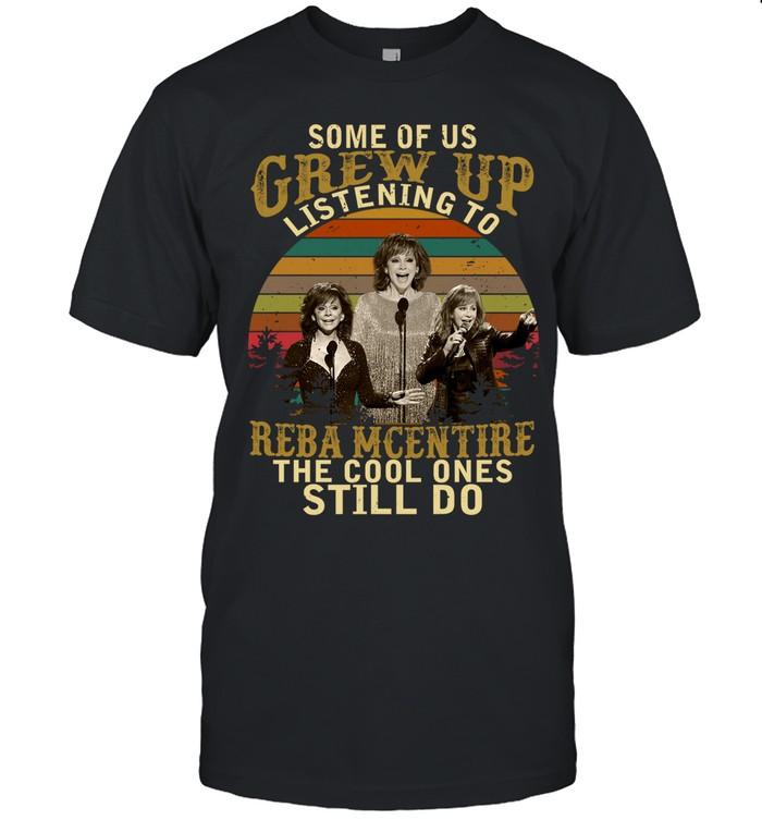 Some Of Us Grew Up Listening To Reba McEntire 3-Era Edition T-Shirt