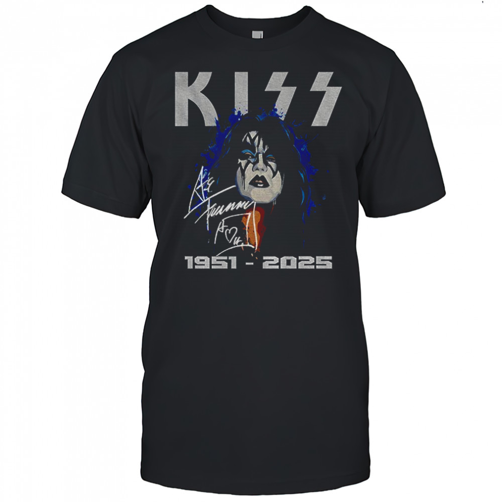 Ace Frehley memorial the spaceman RIP rock legend shirt