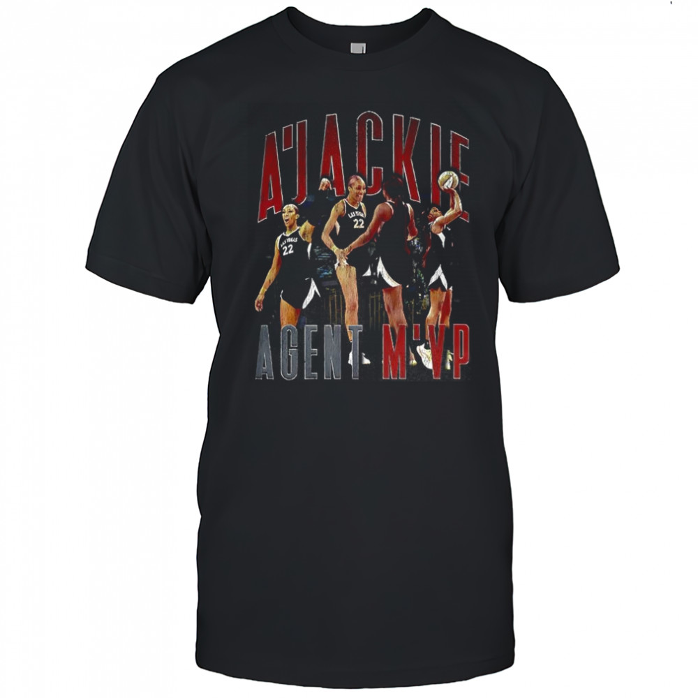 A’ja Wilson Las Vegas Aces basketball Agent M’VP shirt