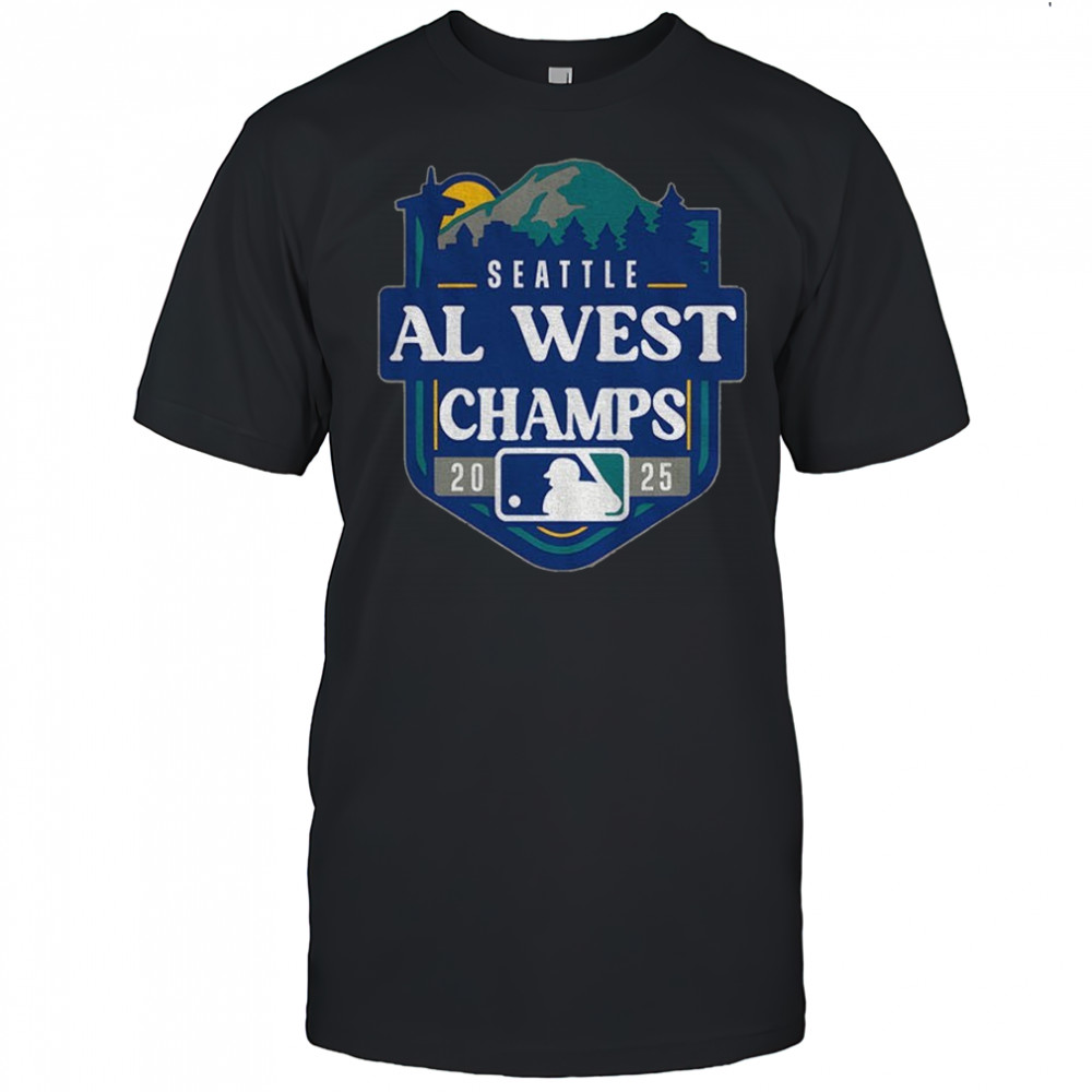 AL West Champs Seattle Mariners 2025 shirt