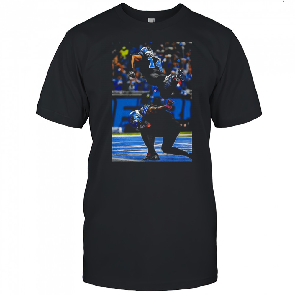 Amon-Ra St. Brown and Jahmyr Gibbs Detroit Lions football superhero goal celebration shirt
