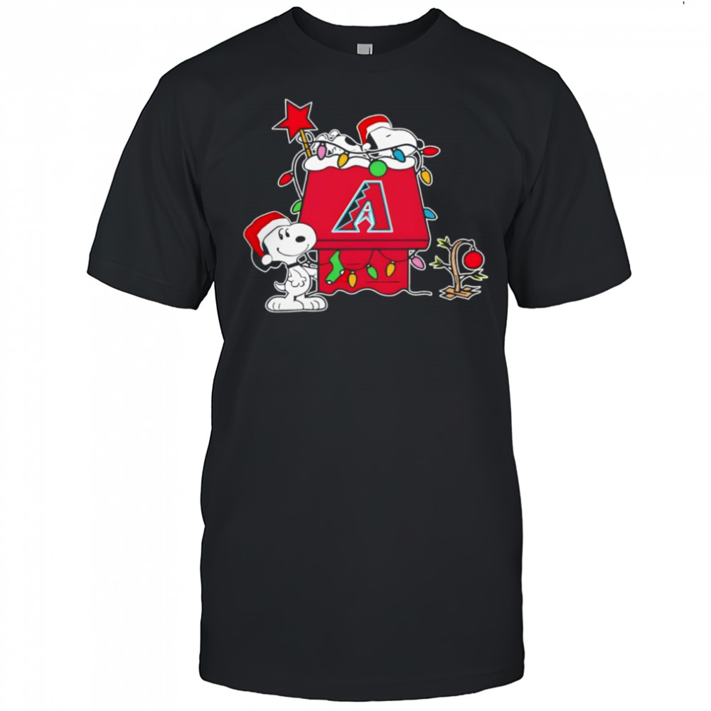 Arizona Diamondbacks Snoopy Christmas Holiday 2025 shirt