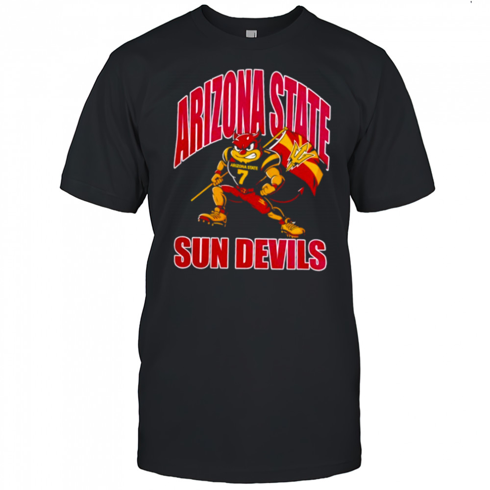 Arizona State Sun Devils Plant Flag shirt