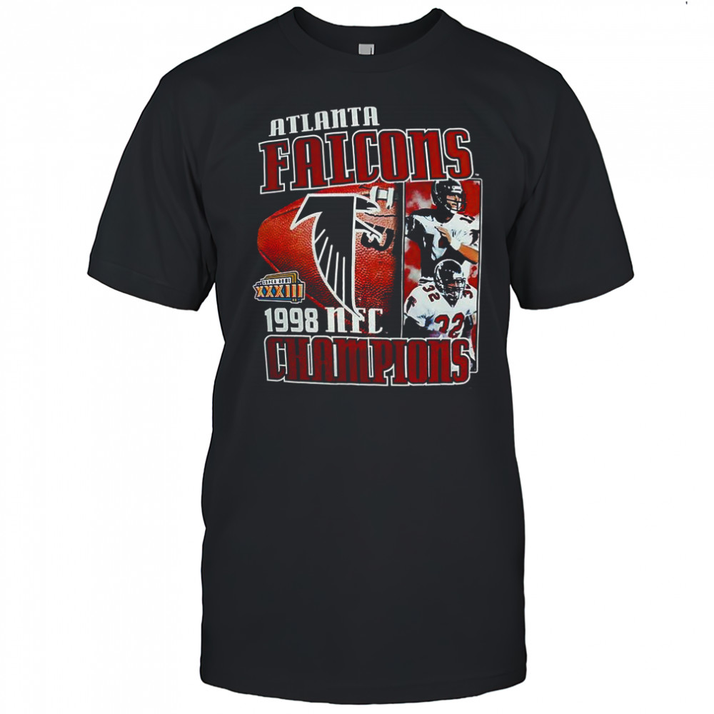 Atlanta Falcons NFL Super Bowl XXXIII Champions 1998 players shirt