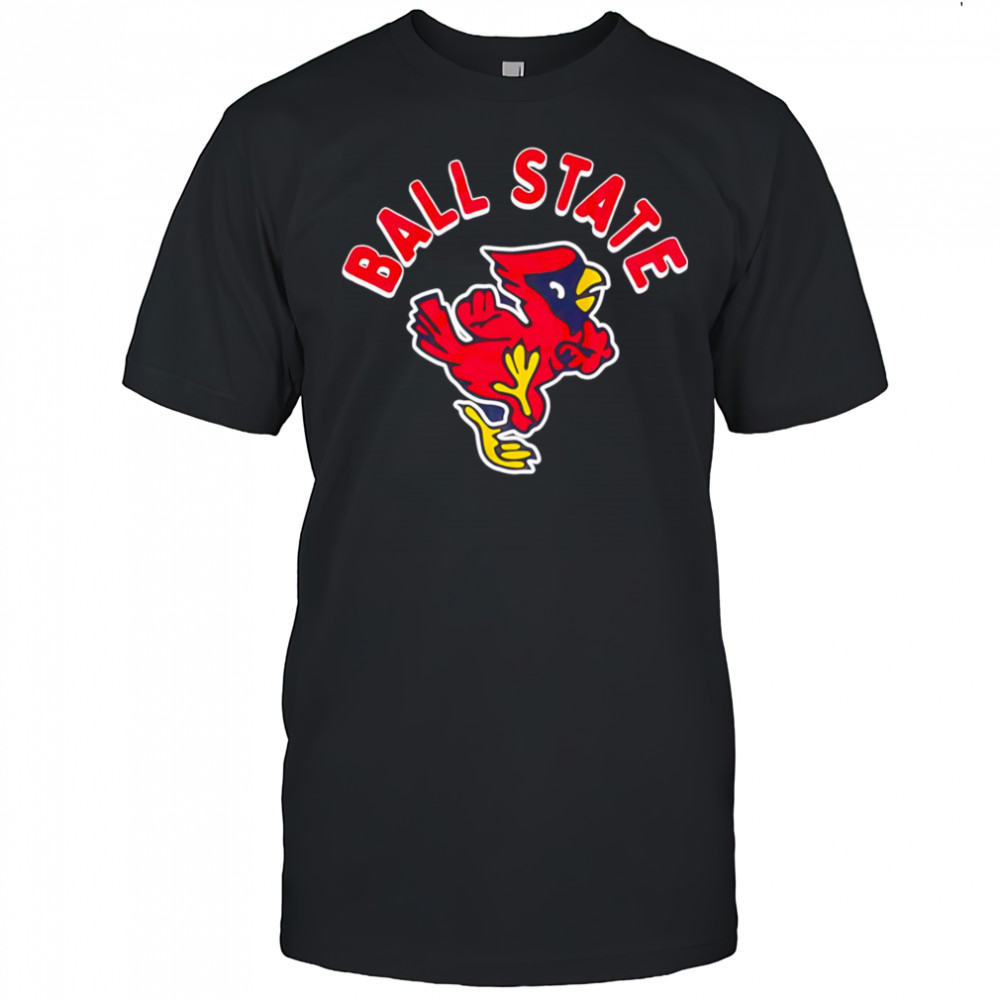 Ball State Vintage Charlie mascot shirt