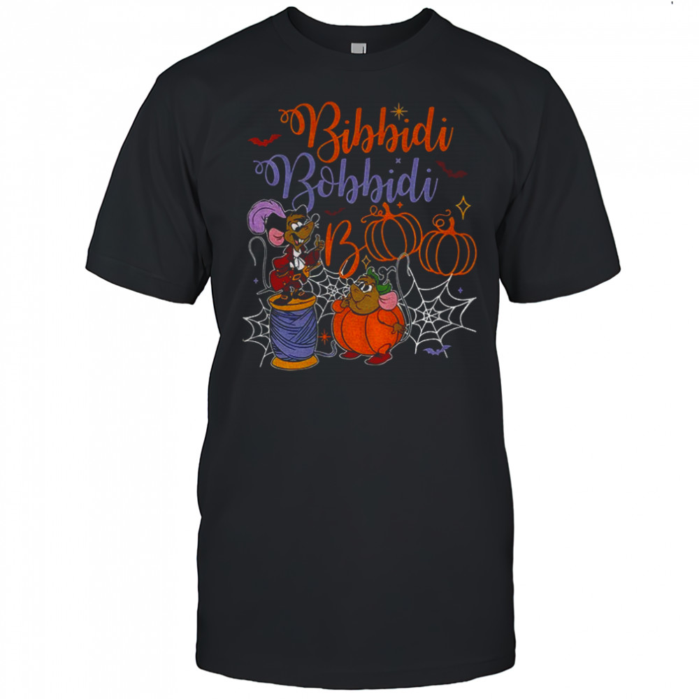 Bibbidi Bobbidi Boo Halloween Jaq and Gus Disney Cinderella shirt