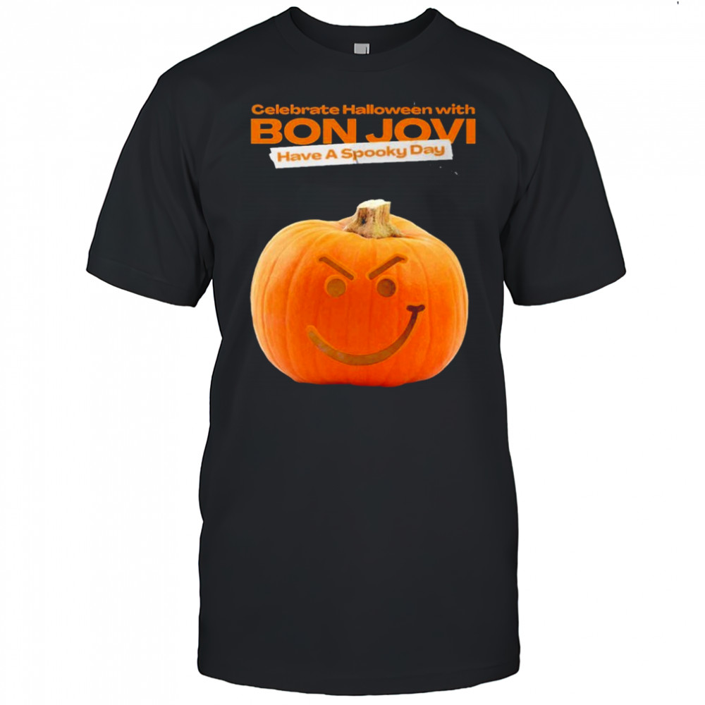 Bon Jovi Celebrate Halloween Have A Spooky Day T-shirt