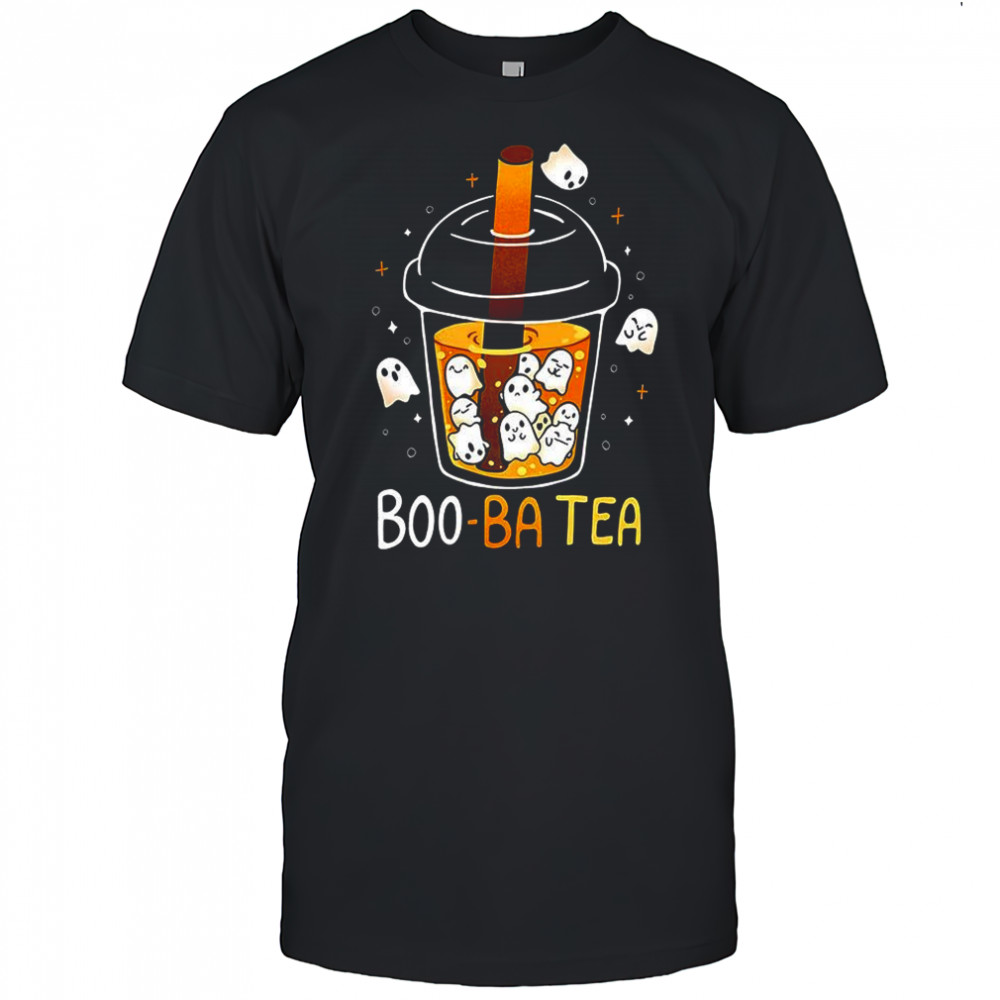 Boo-Ba tea ghost Halloween shirt
