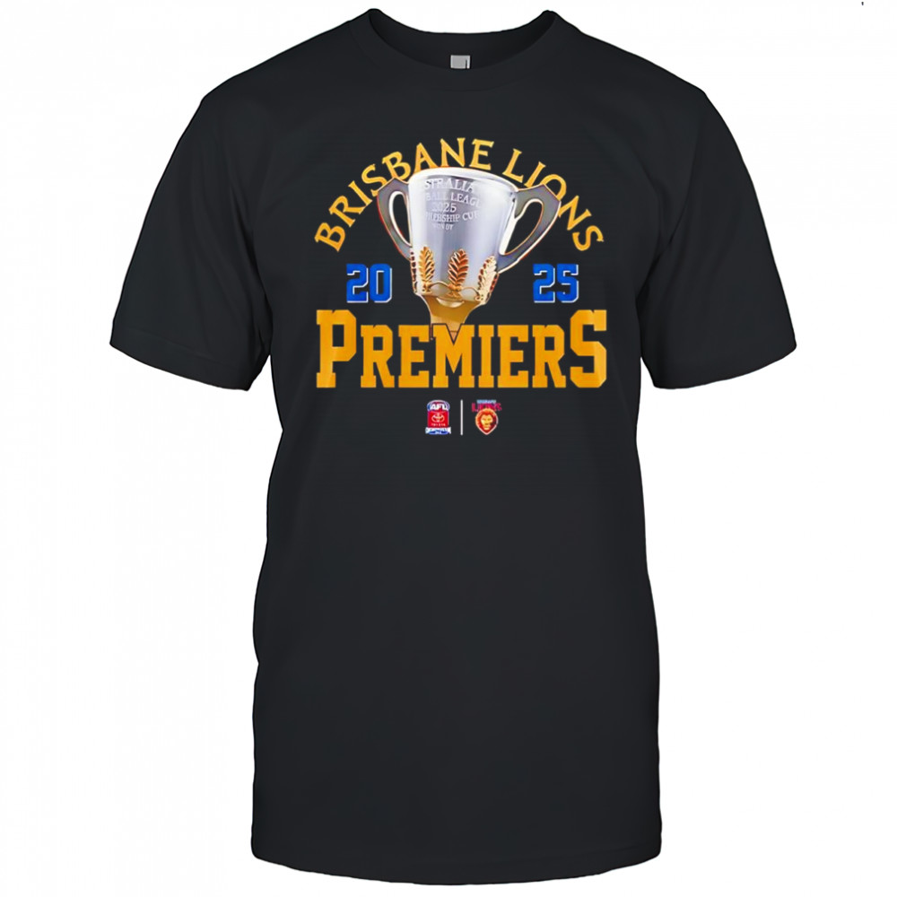 Brisbane Lions 2025 premiers Australian Football League AFL season shirt