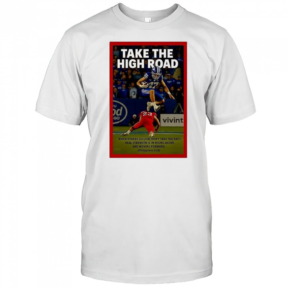 BYU Cougars take the high road shirt