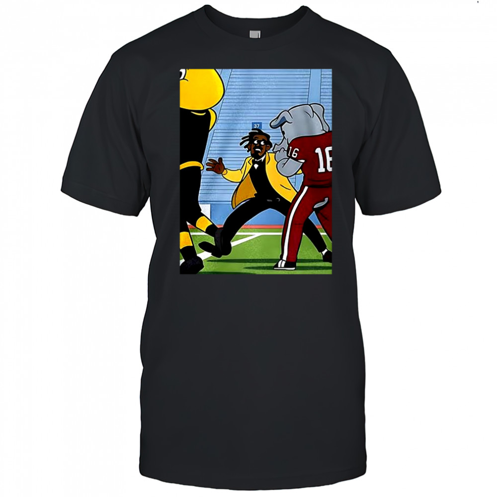 Cam Newton slap Alabama Crimson Mascot cartoon shirt