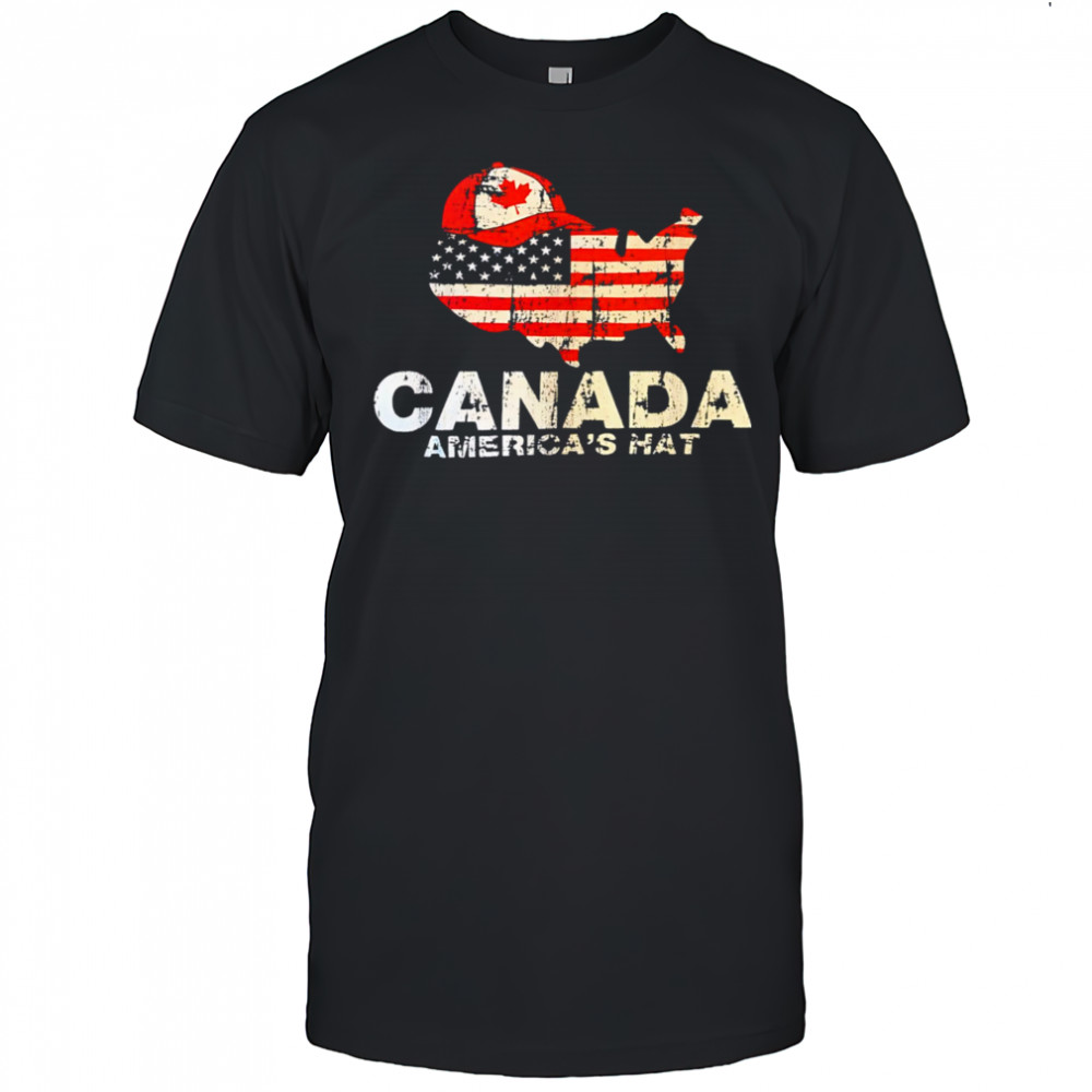 Canada America’s Hat retro shirt