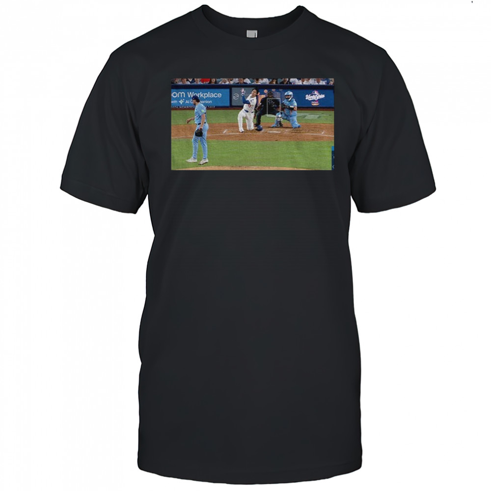 Canadian Heritage Moment Yesavage put Ohtani in a blender shirt