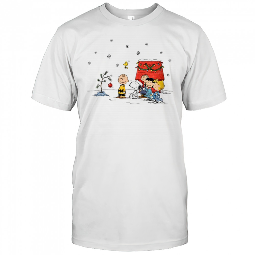 Charlie Snoopy and Friend Peanuts Christmas Festive Cartoon shirt