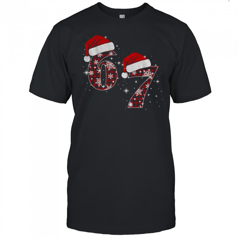 Christmas Six Seven Meme shirt