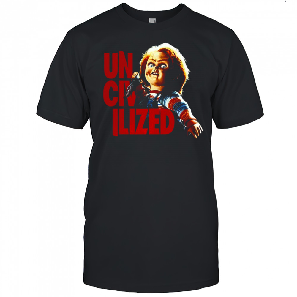 Chucky knife Child’s Play villain horror Halloween shirt