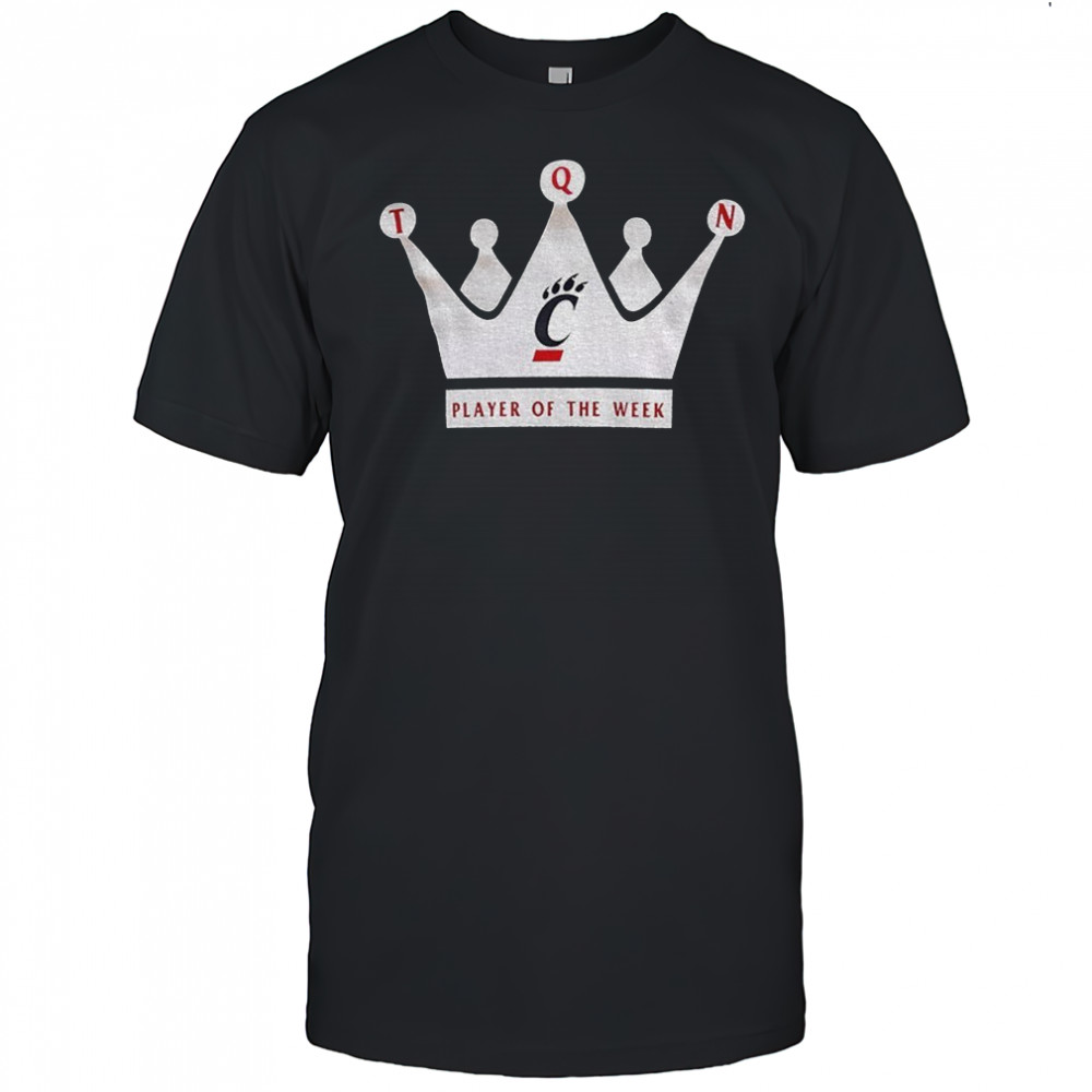 Cincinnati Bearcats Crown Player Of The Week Football shirt