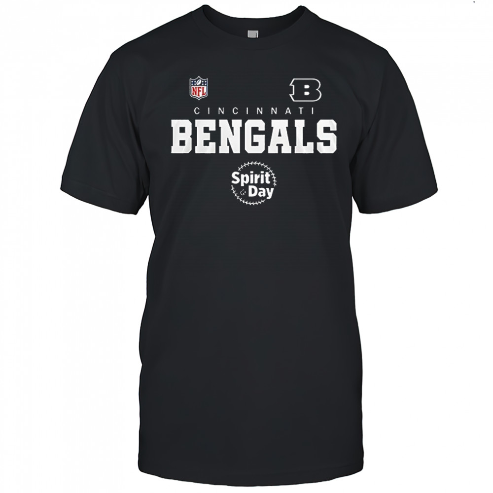 Cincinnati Bengals stand against bullying Spirit day shirt