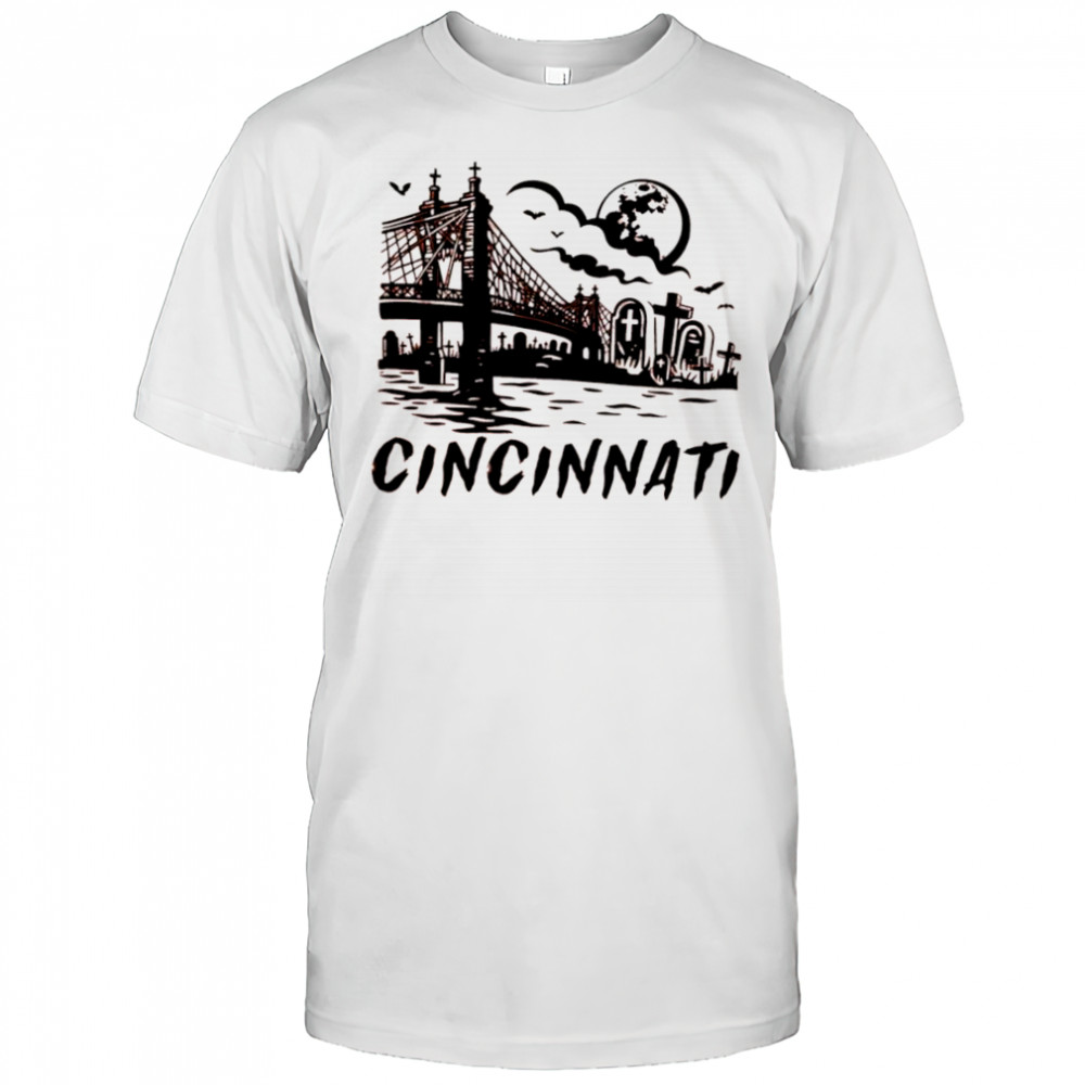 Cincinnati Downtown Spooky Halloween shirt