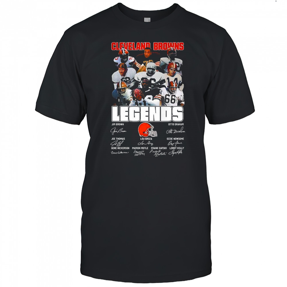 Cleveland Browns Legends vintage signature shirt