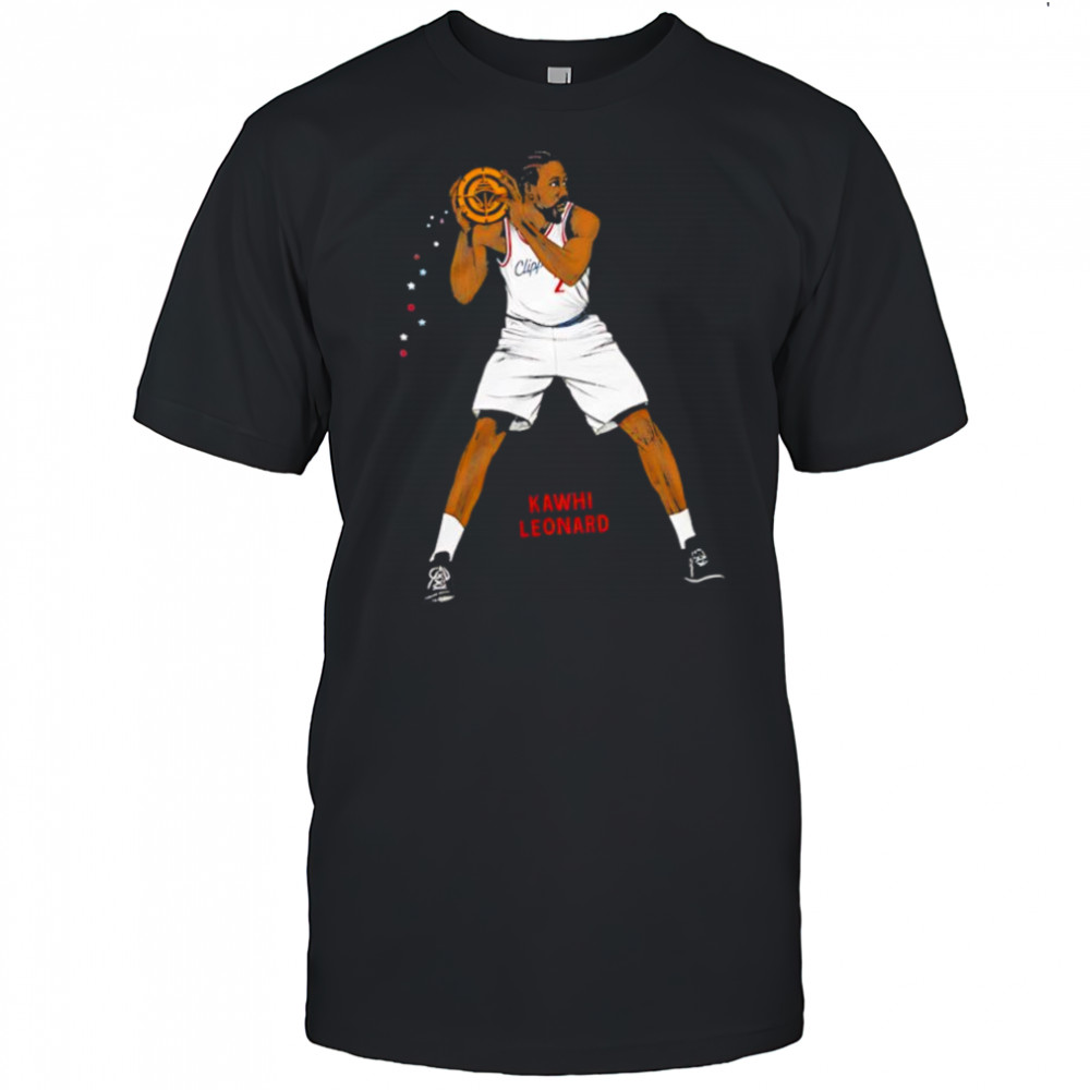 Clippers Superstar Kawhi Leonard graphic shirt