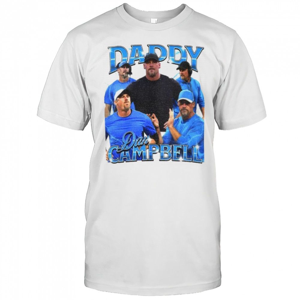 Daddy Dan Campbell Coach Detroit Lions vintage shirt
