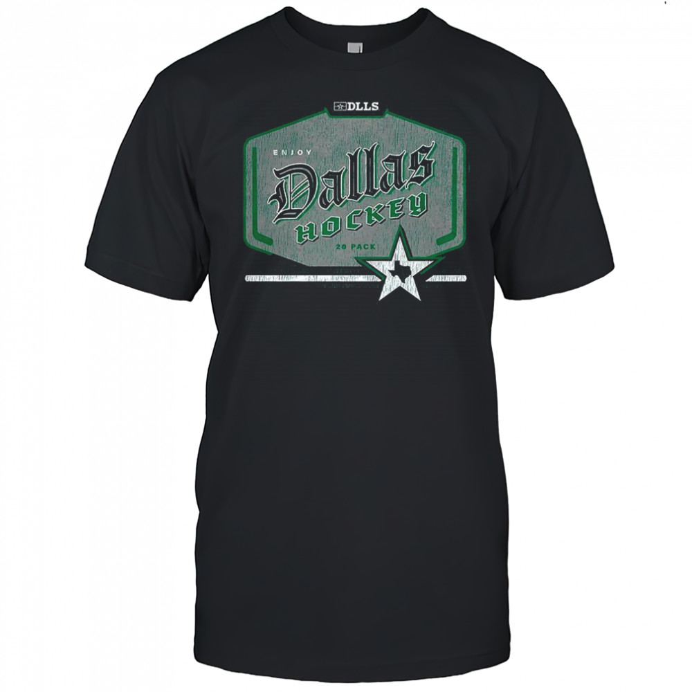 Dallas Stars DLLS Enjoy Hockey logo shirt