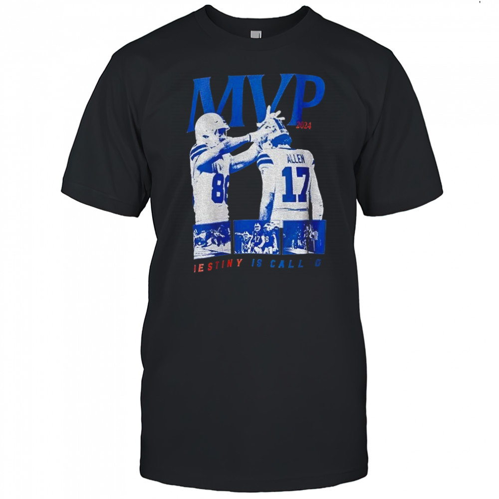 Dawson Knox and Josh Allen MVP Destiny Is Calling Buffalo Bills NFL Football shirt