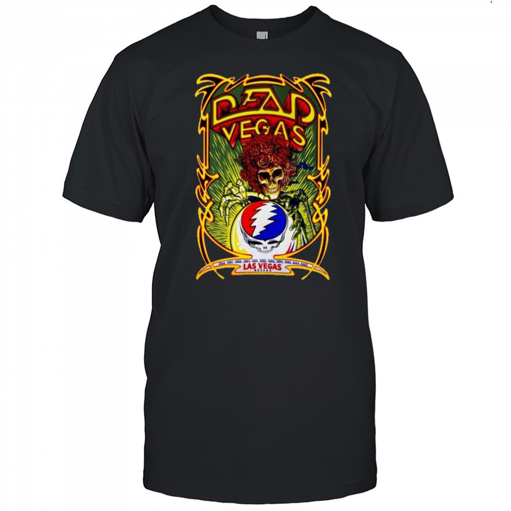 Dead Vegas 1969 2025 World Tour Grateful Dead Las Vegas Nevada T-shirt