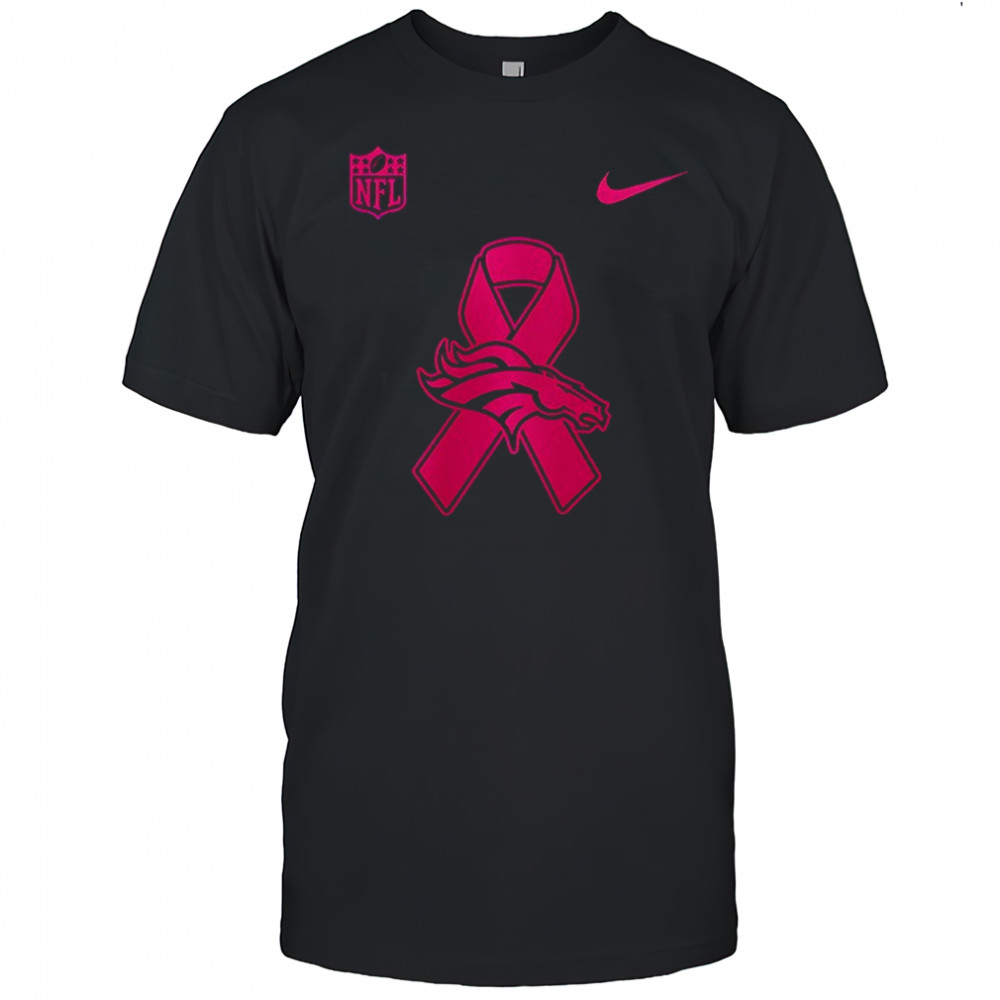 Denver Broncos breast cancer awareness shirt