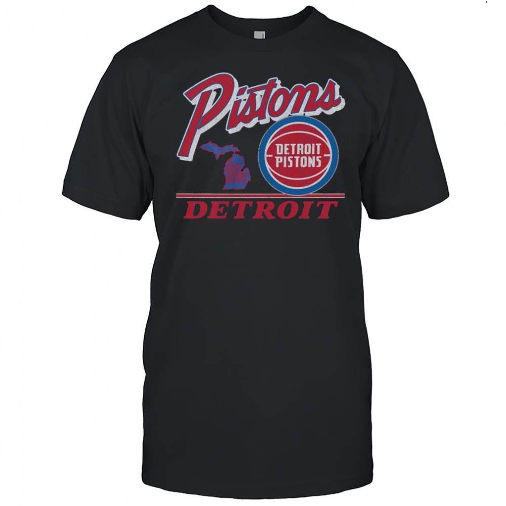 Detroit Pistons Fly By Vintage T-Shirt