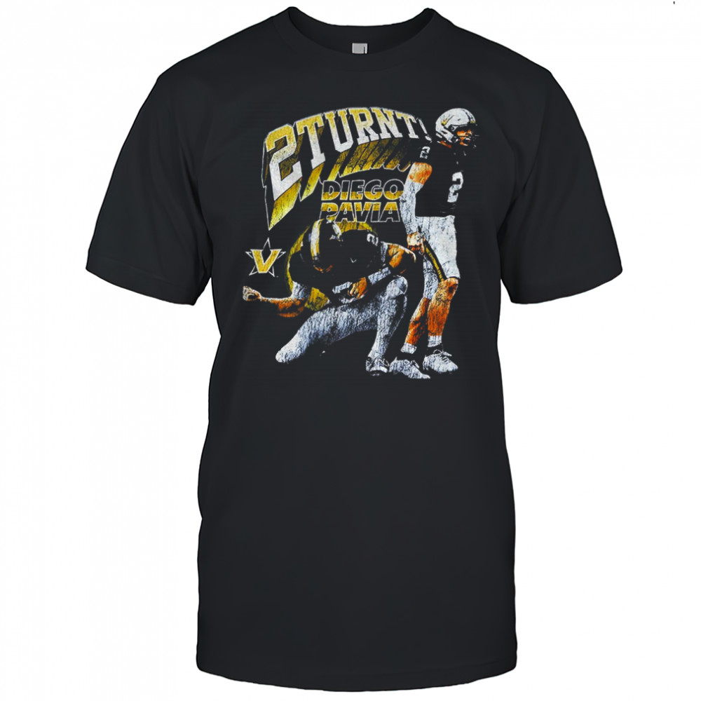 Diego Pavia Vanderbilt Commodores Football 2 Turnt 2025 shirt