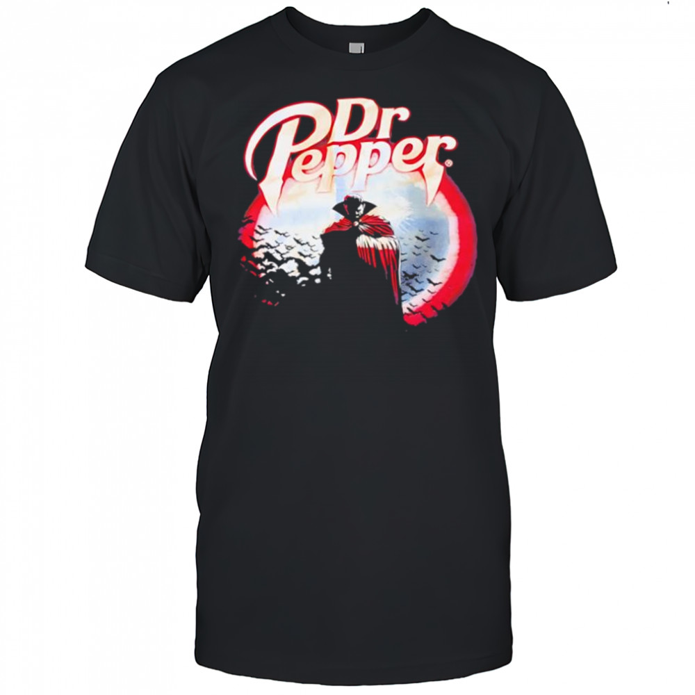 Dr Pepper Vampire Dracula shirt