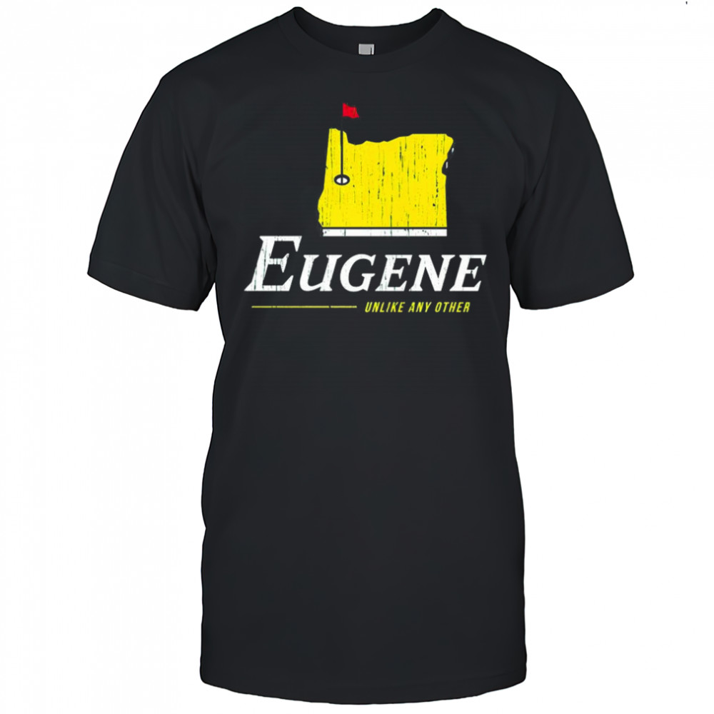 Eugene unlike any other Oregon Masters Tournament golf shirt