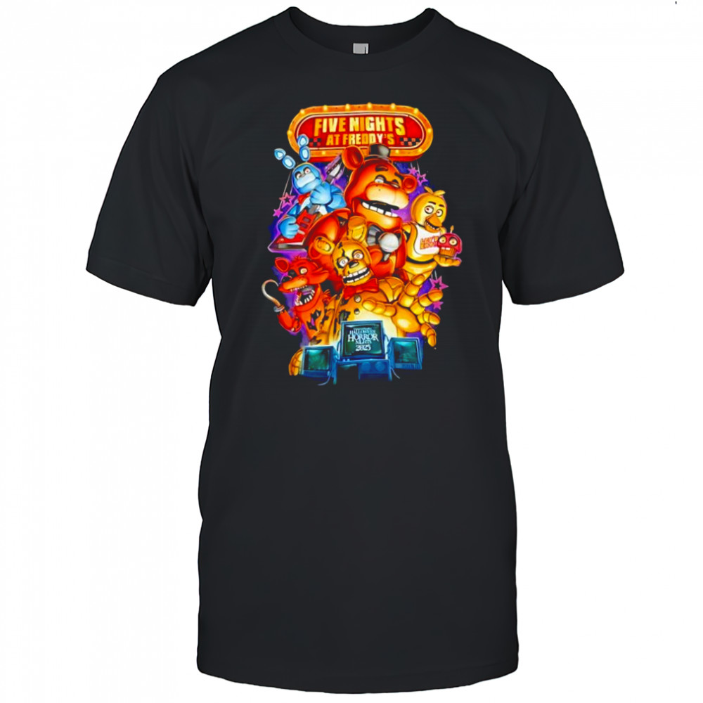 Five Nights at Freddy’s Universal’s Halloween Horror Nights 2025 event shirt