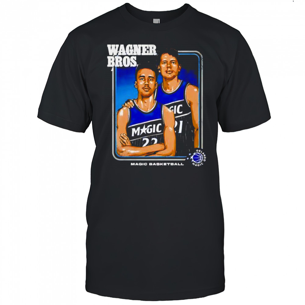 Franz Wagner and Moritz Wagner Orlando Magic Step Brothers retro shirt