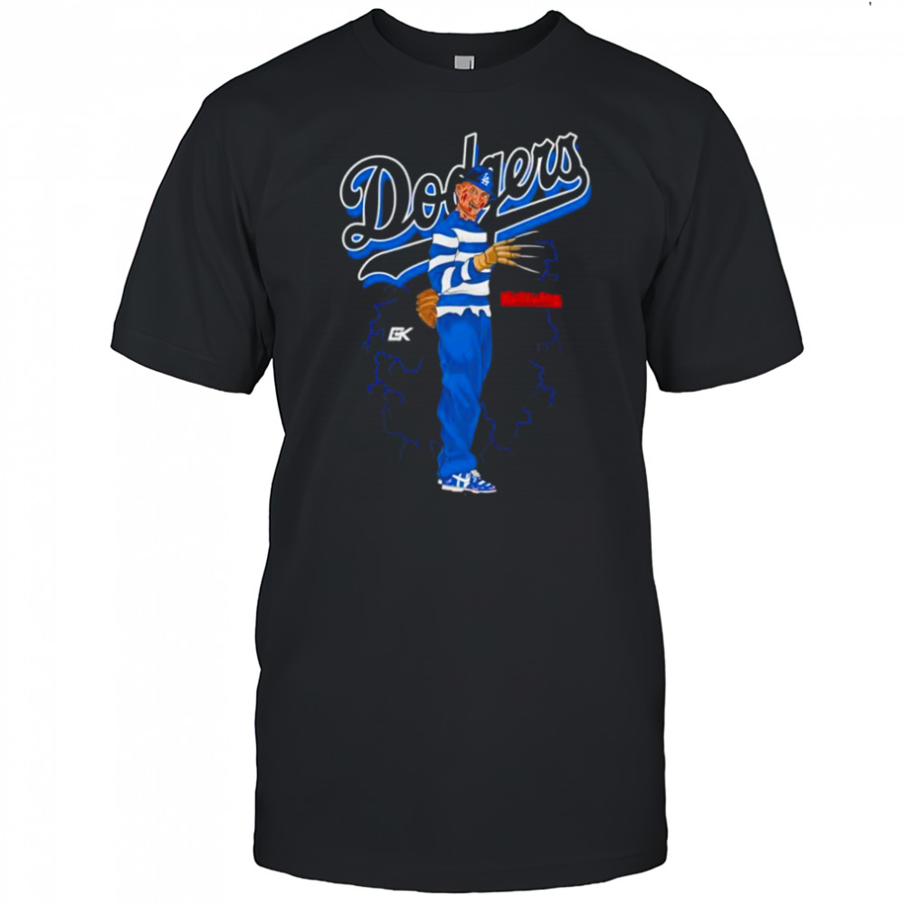 Freddy Dodgers Los Angeles Dodgers Halloween shirt