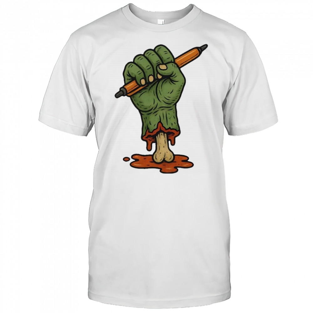 Freedom From Censorship Zombie Hand Halloween shirt