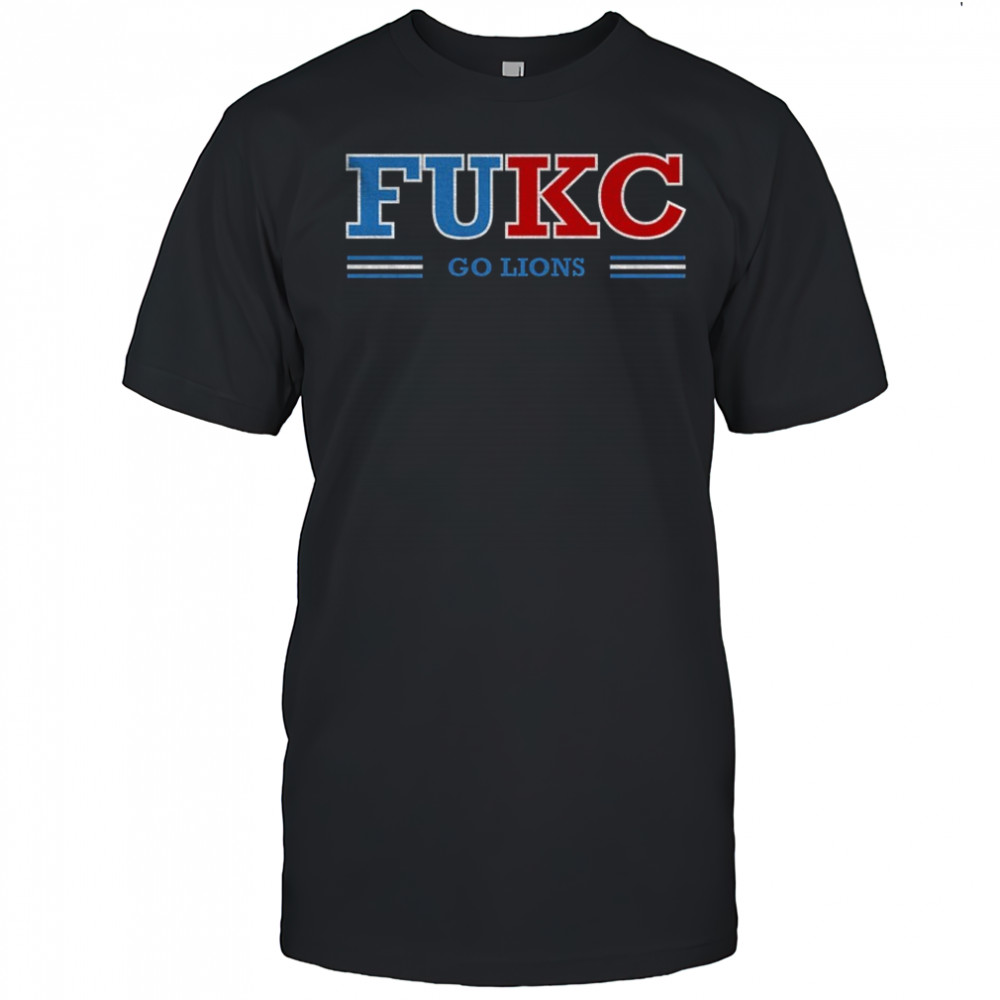 FuKC the Chiefs go Lions Detroit Lions football Anti-Chiefs shirt
