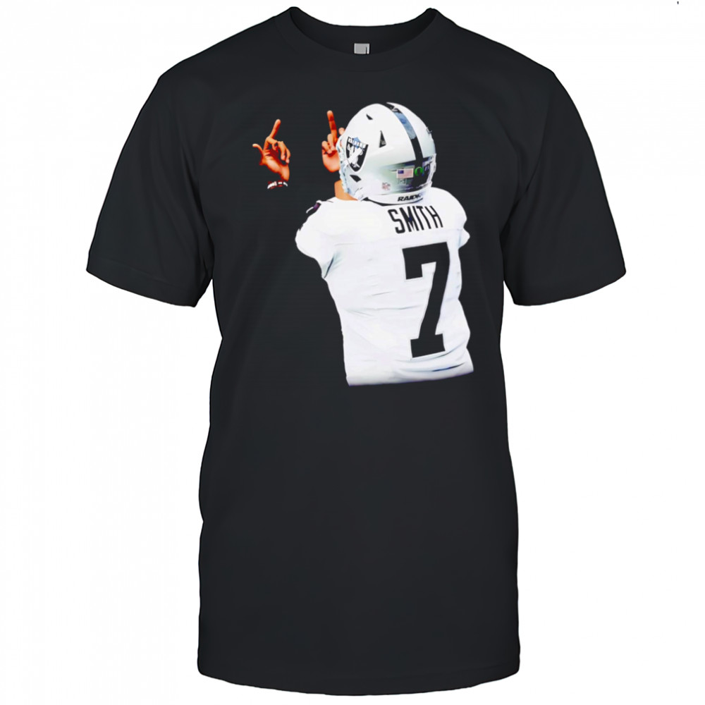 Geno Smith Las Vegas Raiders Run The Table Throwback shirt