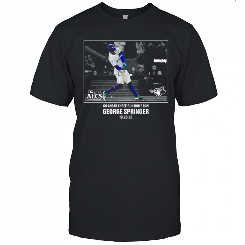 George Springer Toronto Blue Jays baseball 2025 American League Champions moments shirt