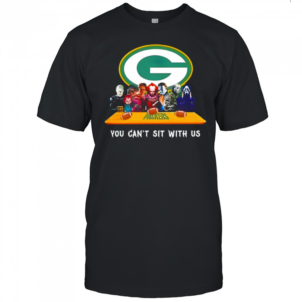 Green Bay Packers Horror Movies you can’t sit with us shirt