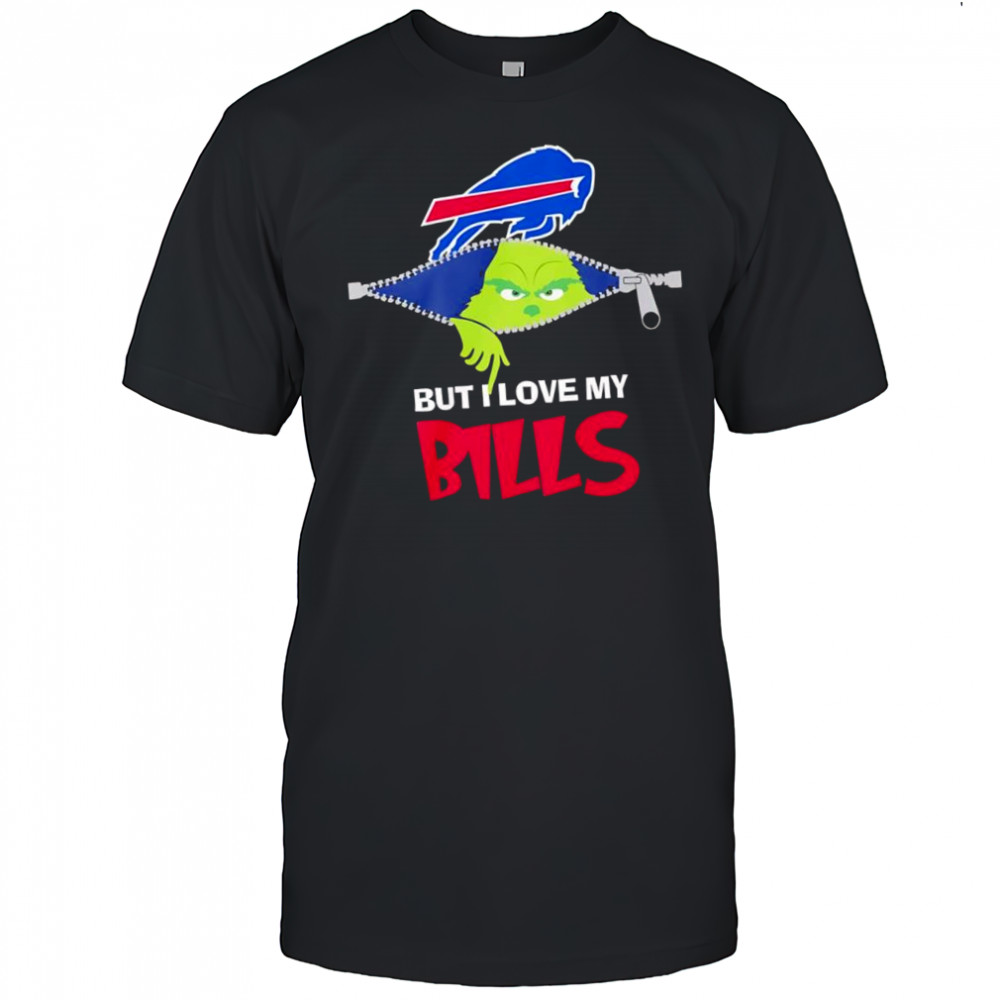Grinch Buffalo Bills logo But I Love My Bills shirt