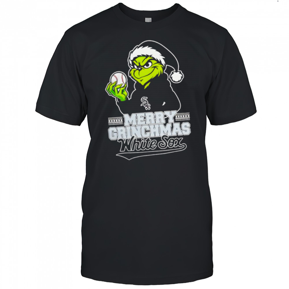 Grinch Chicago White Sox Baseball Merry Christmas Shirt