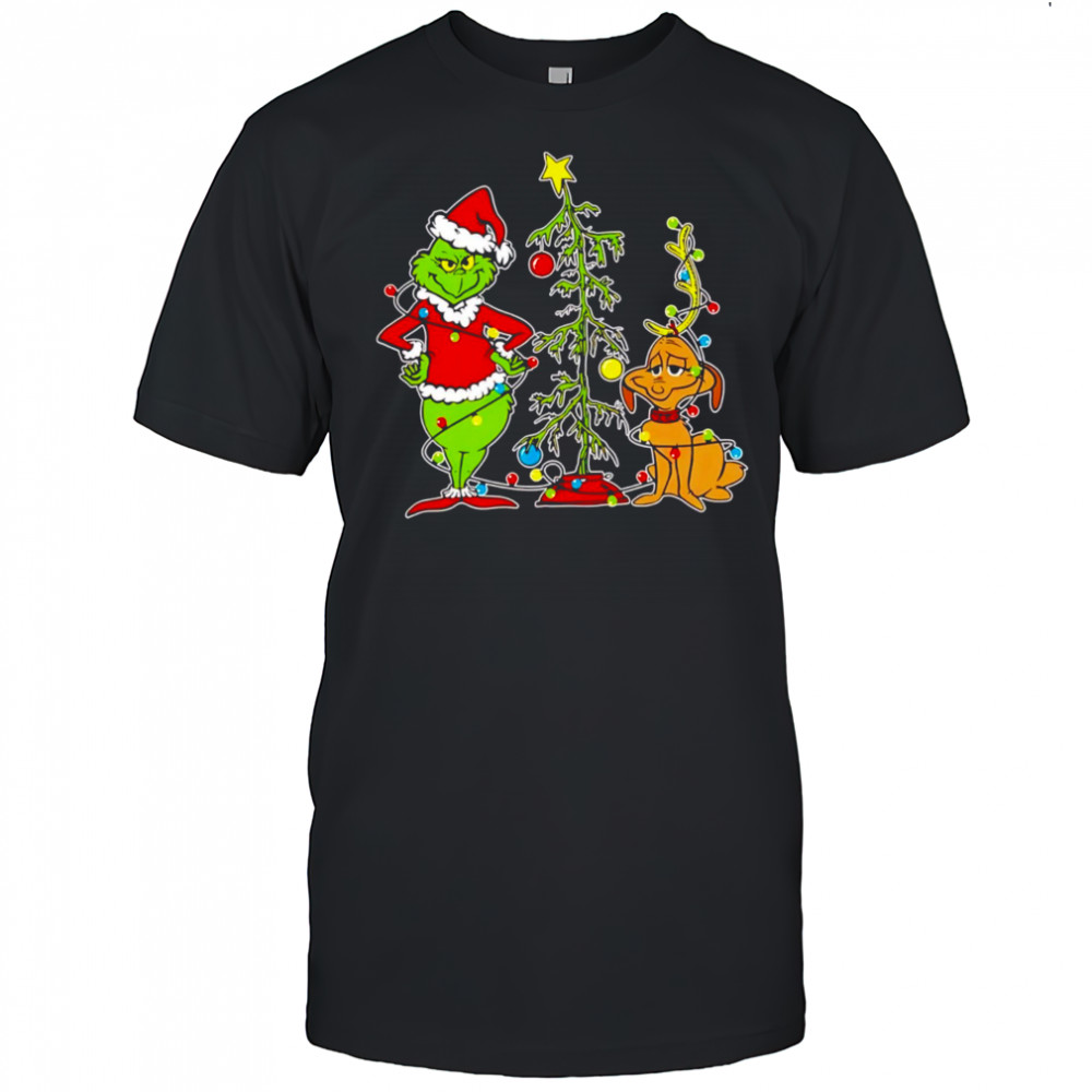 Grinch Dog Max Light Christmas 2025 shirt
