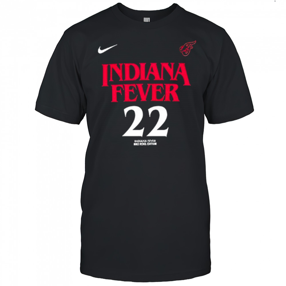 Indiana Fever 22 Caitlin Clark Stranger Things rebel name and number shirt